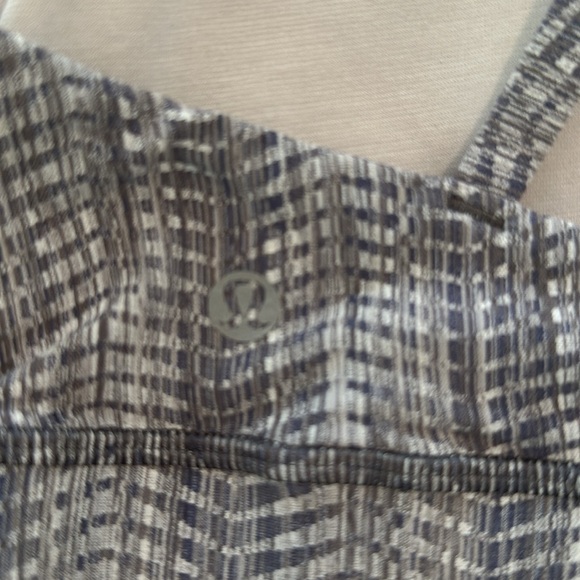 Lululemon Energy bra size 8 blue and gray - Picture 3 of 3